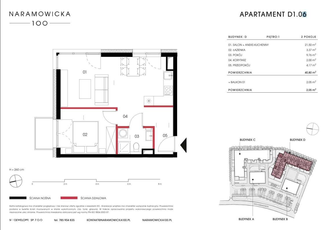 Mieszkanie, ul. Naramowicka-3
