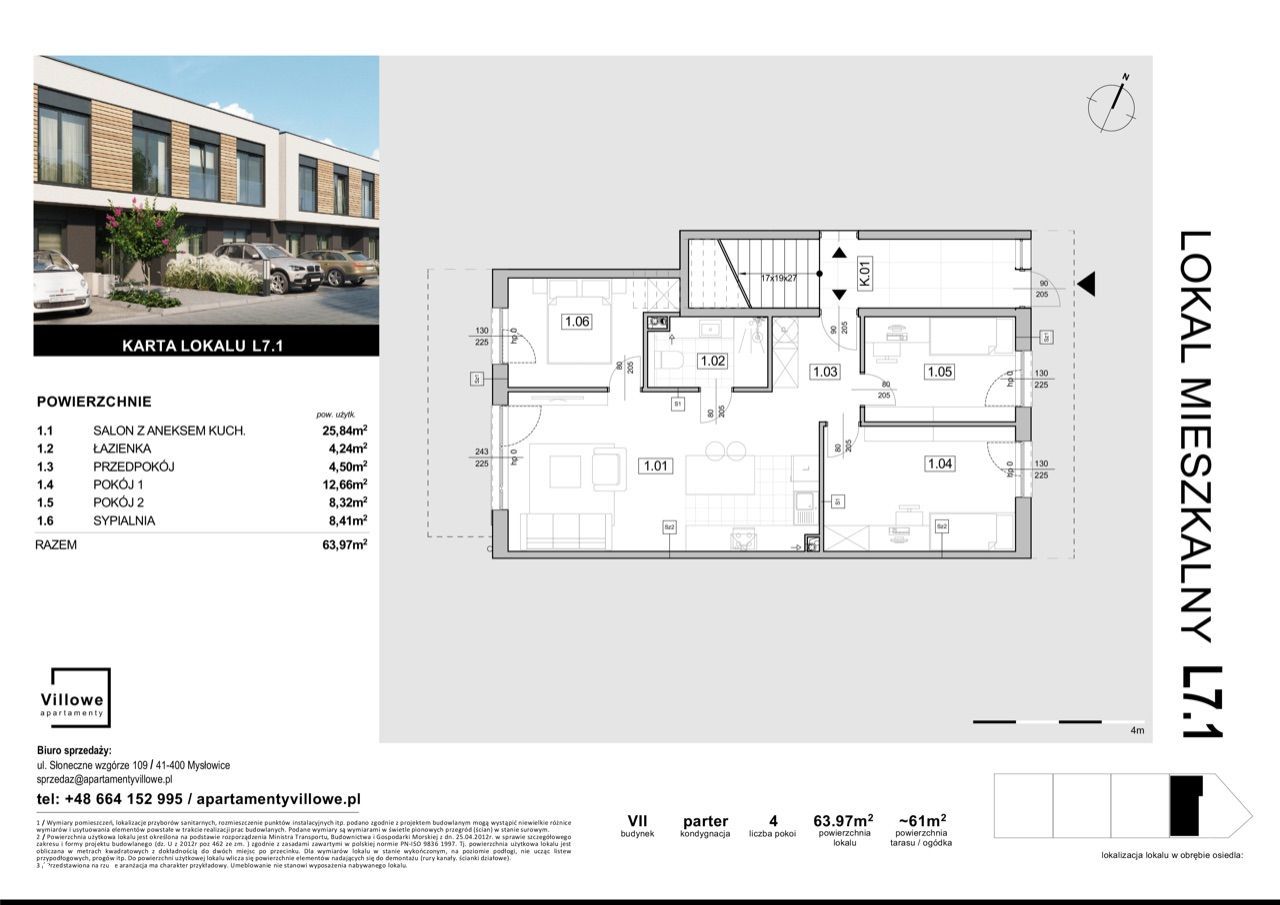 !Narożny 4 pok. apartament z ponad 100m2 ogródkiem