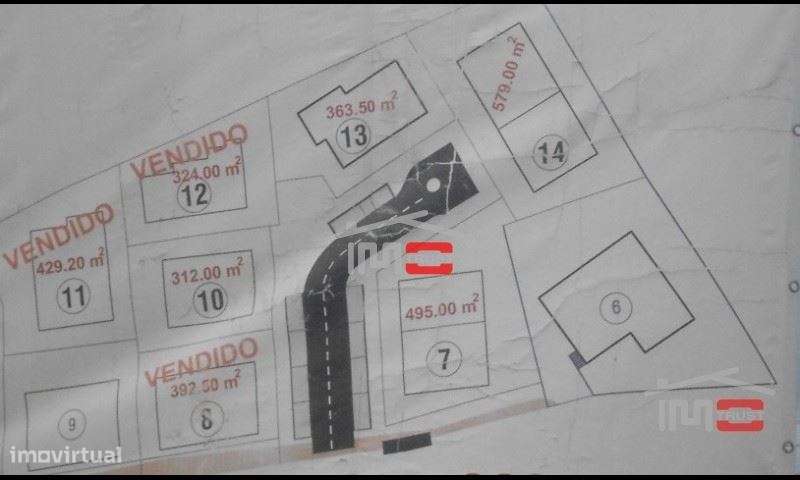 Lote de terreno para construção de 2 fogos - Grande imagem: 2/2