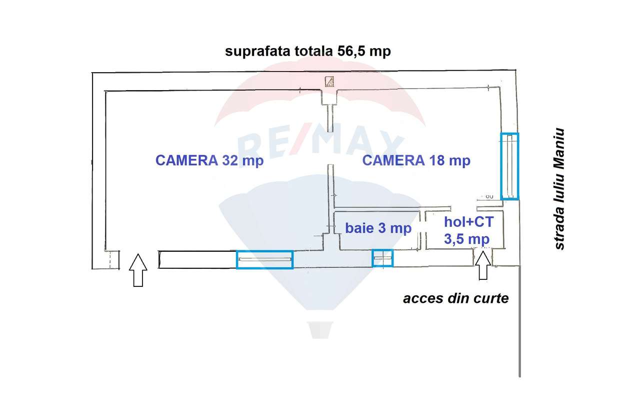 Birou premium de inchiriat in Brasov, ultracentral, strada Iuliu Maniu - Imagine principală: 5/9