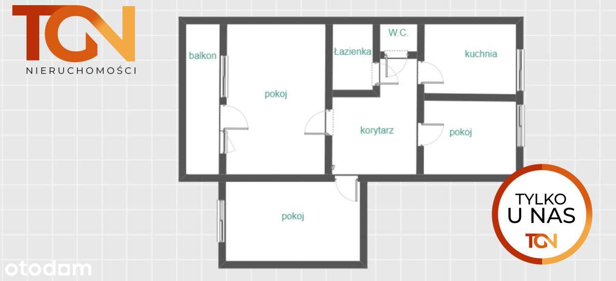 M4 z dużą loggią na I piętrze - Pełny obrazek: 2/2