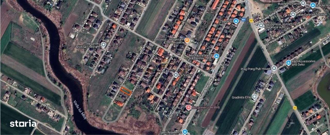 Teren de vanzare, 561 mp, strada Cetatea Alba, Mamina, Comuna Berceni - Imagine principală: 3/12