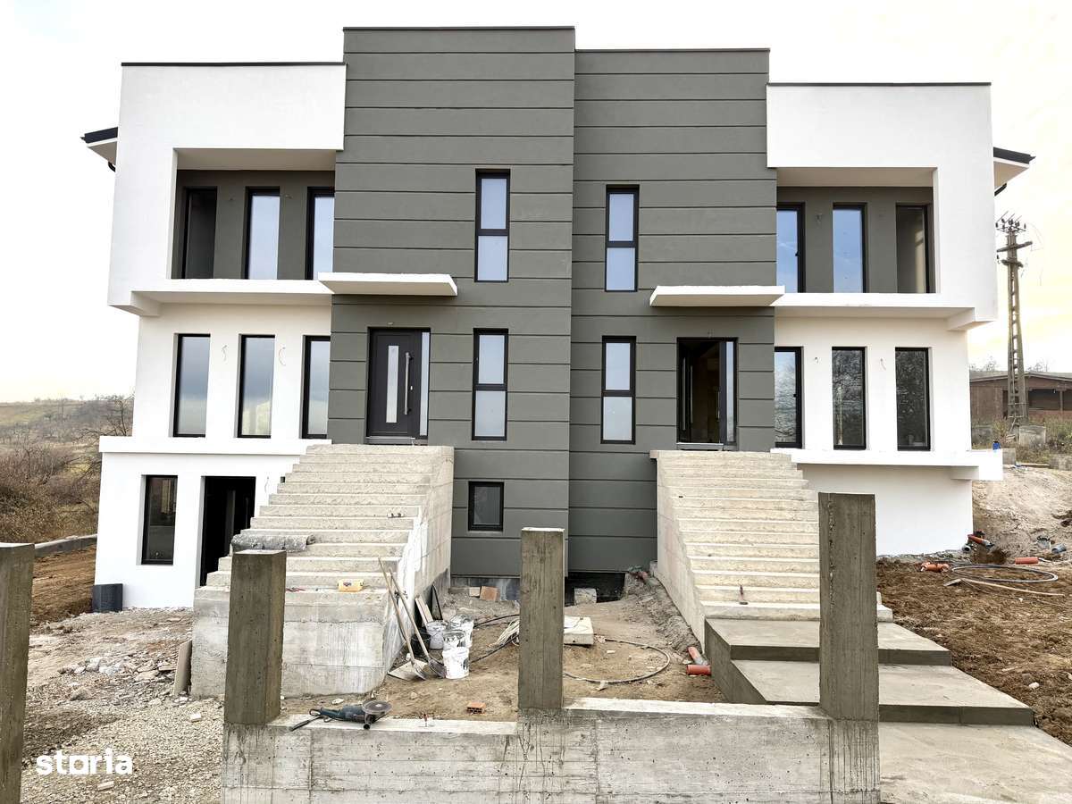Duplex spațios P+E, 150 mp utili  semifinisat premium, str G. Coșbuc - Imagine principală: 3/20