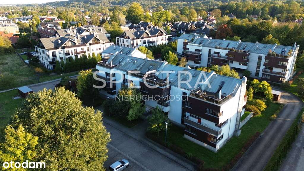 56,7m² z południowym tarasem | Park Decjusza | Wola Justowska