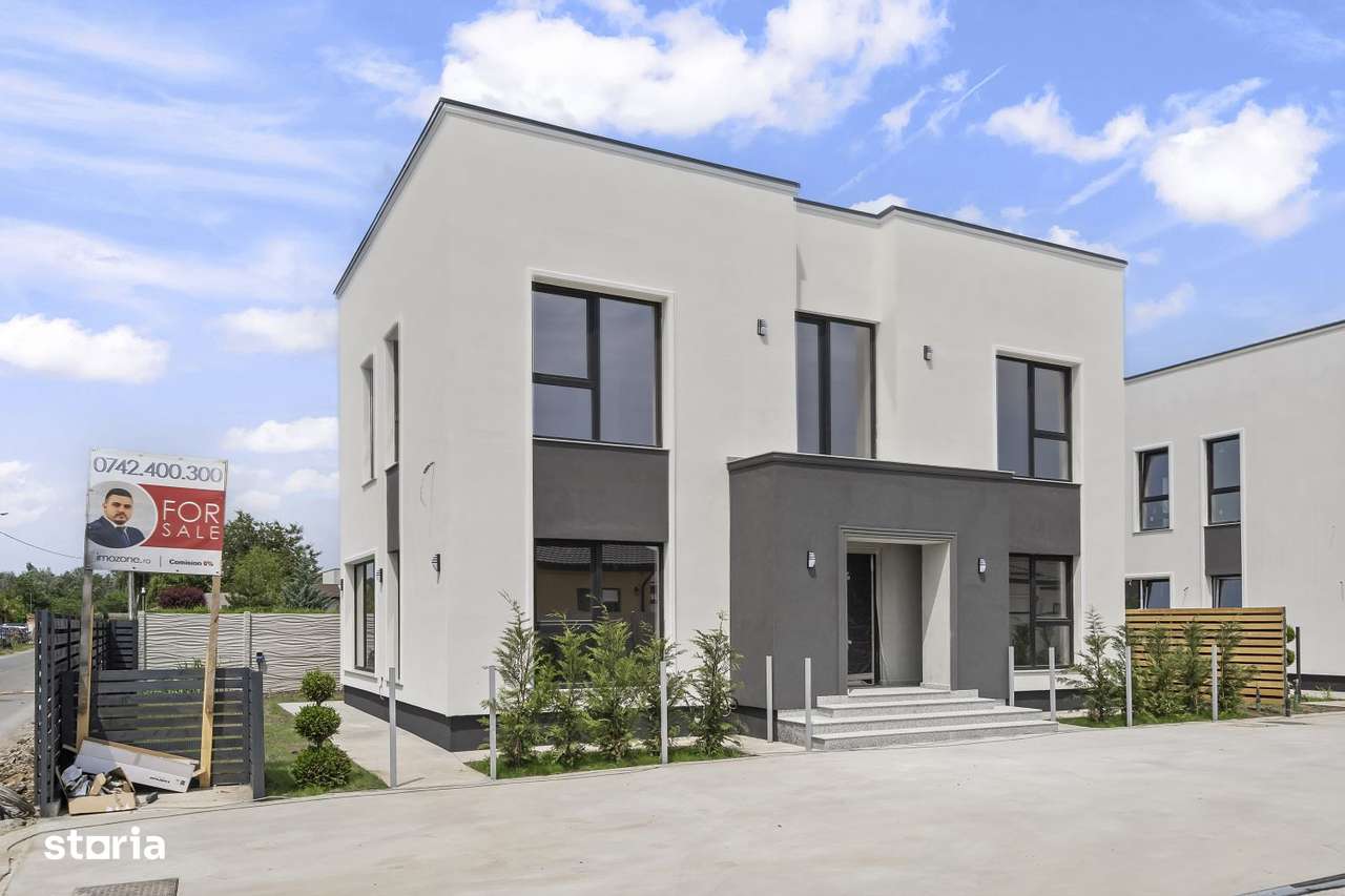 Vila individuala - P+1, 4 camere, 3 dormitoare, 3 bai, 131mp utili - Imagine principală: 1/19