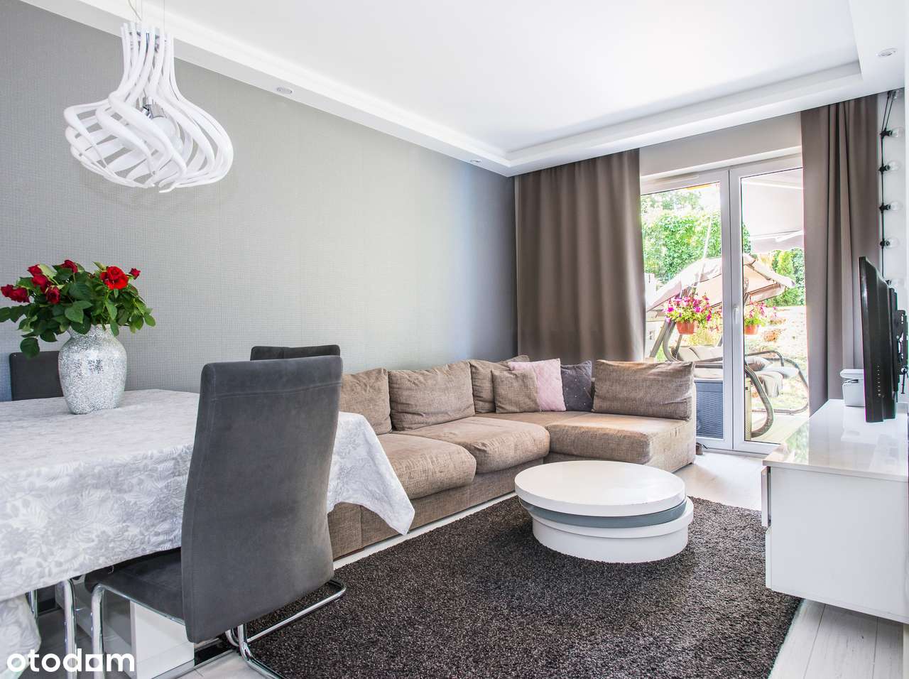 Mieszkanie z ogródkiem 200m. Narożne, z każdej str.drzewa w Centrum - Pełny obrazek: 3/10