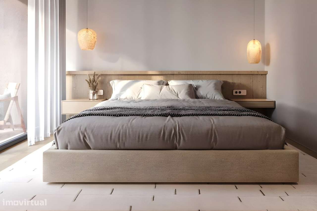 Moradia T3 de luxo, com piscina, a 400 metros da praia-8