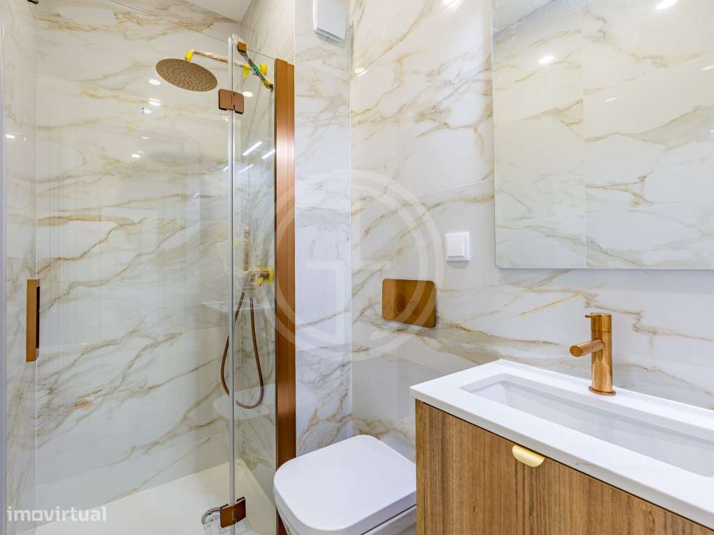 Apartamento T3 novo em condomínio com piscina, no centro de Vilamou...-16