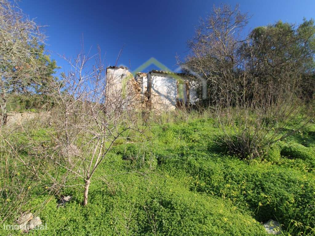 Terreno e Ruína Virado a Sul em Azinheiro, Estoi - Grande imagem: 1/15