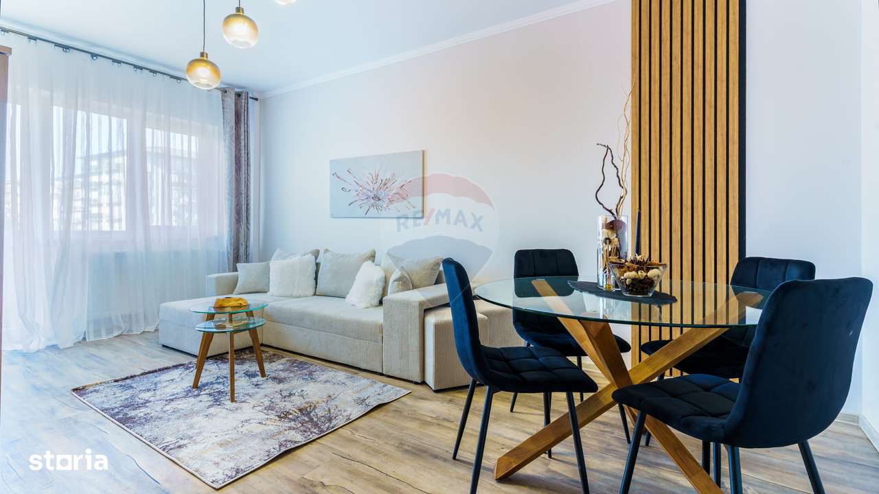 Apartament modern cu 2 camere, Decomandat, Comsion 0%-5