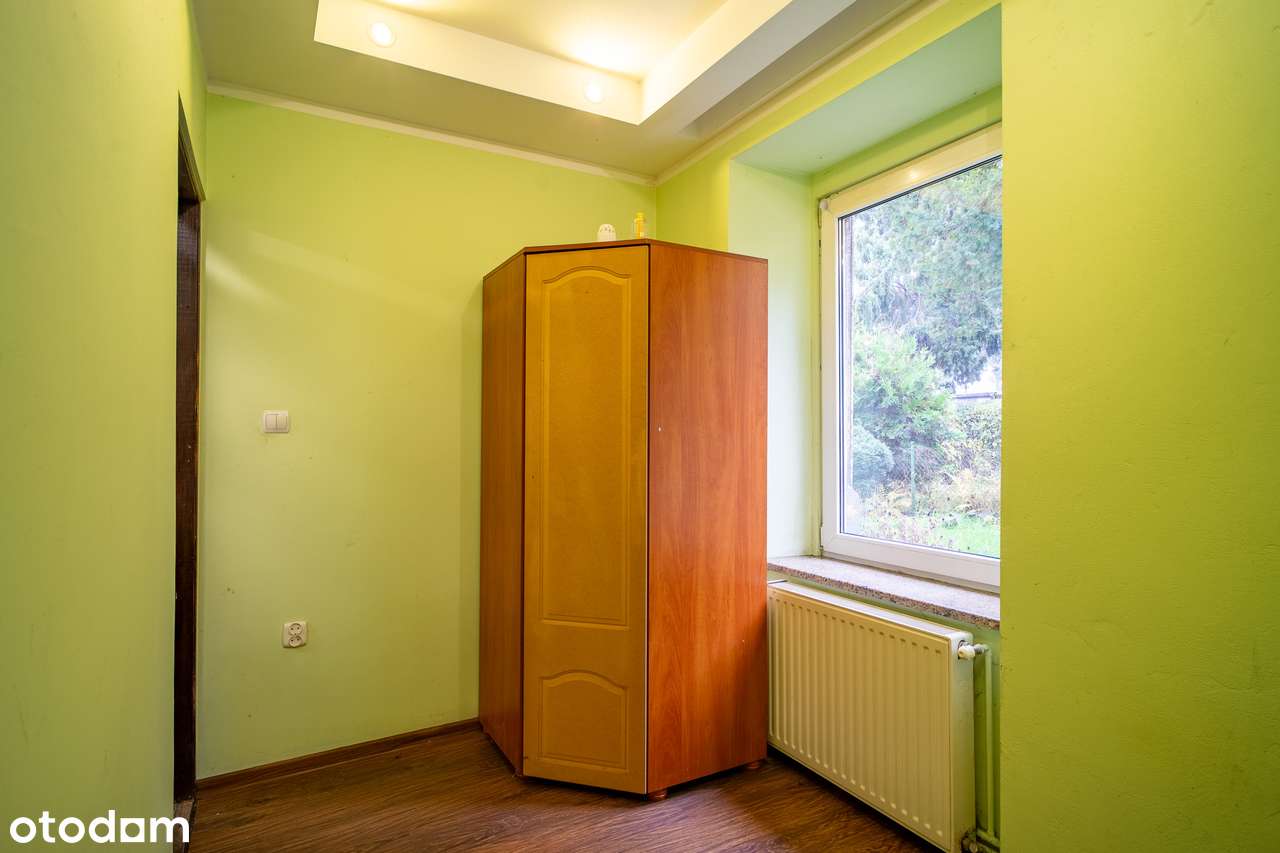 Mieszkanie na parterze 37,5m2 - dwa pokoje, kuchnia... OGÓREK, POM.GOS-3