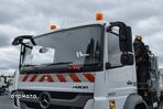 Mercedes-Benz AXOR 1833 / 4x2 / 3 OSOBY / EURO 5 / HDS HIAB 122 B-2 CL / STEROWANIE x2 / WYWROTKA / HYDROBURTA / MANUAL / HAK / NISKI PRZEBIEG / SPROWADZONY - 10