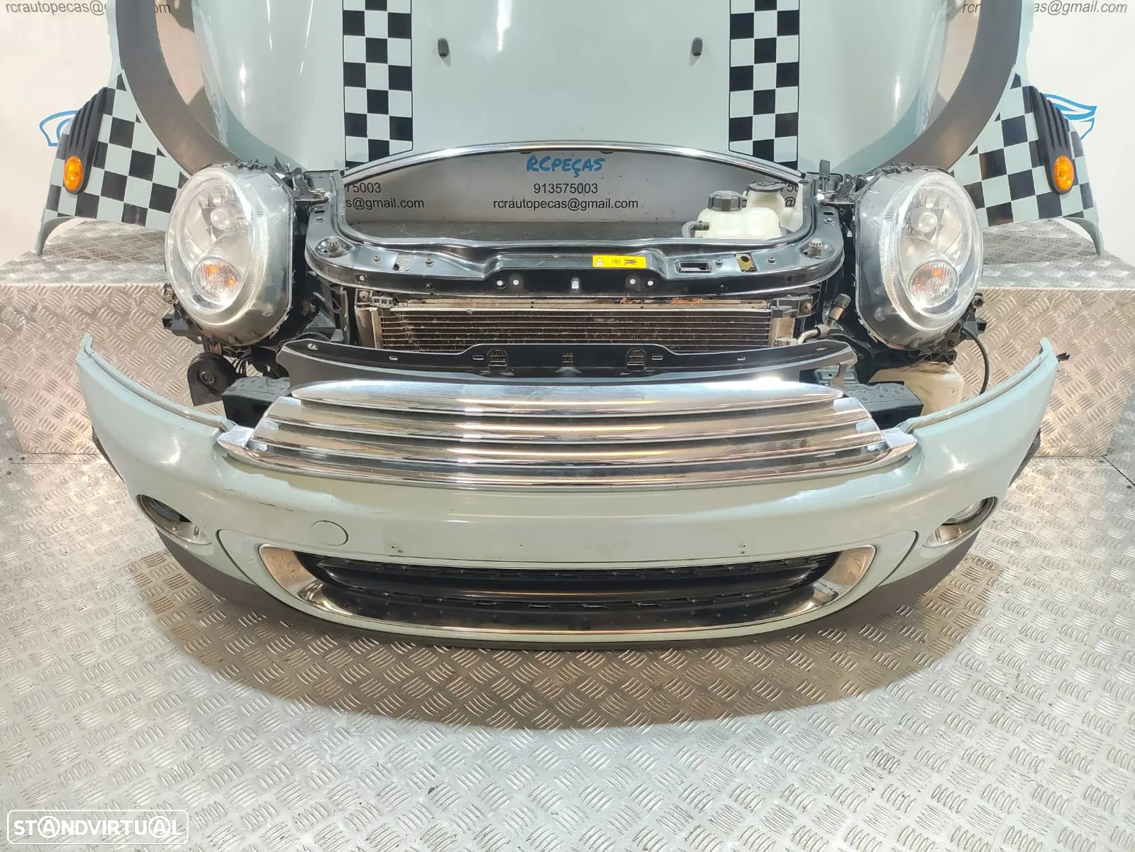 Frente Completa Mini Cooper D R56 ONE LCI Fase II 2 FACELIFT - 12