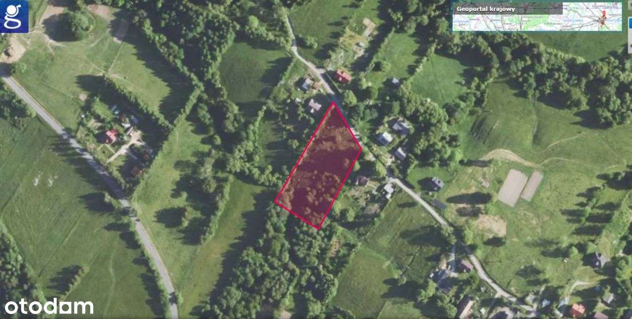 Urokliwa działka pod wymarzony dom w Bieszczadach-8