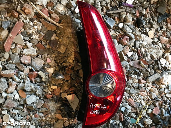 OPEL AGILLA B LAMPA TYŁ TYLNA PRAWA ORYGINAŁ - 1