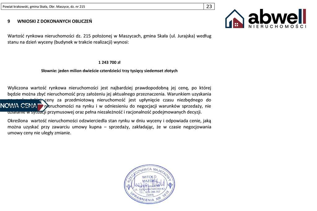 Okazyjna cena - operat szacunkowy! Do wykończenia!-1