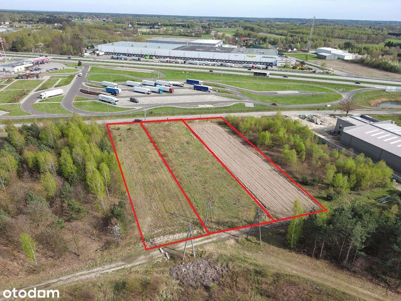 Działka usługowo przemysłowa,Przeszkoda,Żabia Wola - Pełny obrazek: 4/7