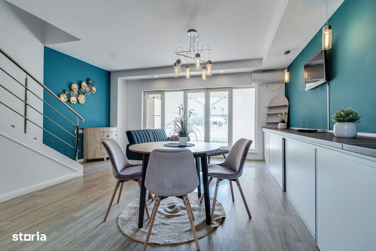 Villa Cozy COSMOPOLIS!  P+1+M, 4 camere, PISCINA,40 mp curte!-13