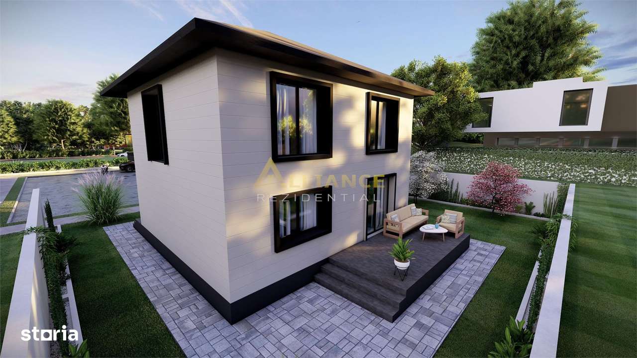 Vila individuala- 700m de STV- 4 camere - 2 bai - pod - beci-1