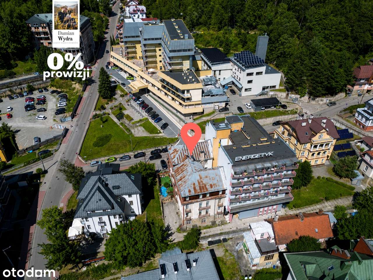 Pensjonat w centrum Krynicy, Willa Flora, historia Kiepury, z najemcą-15