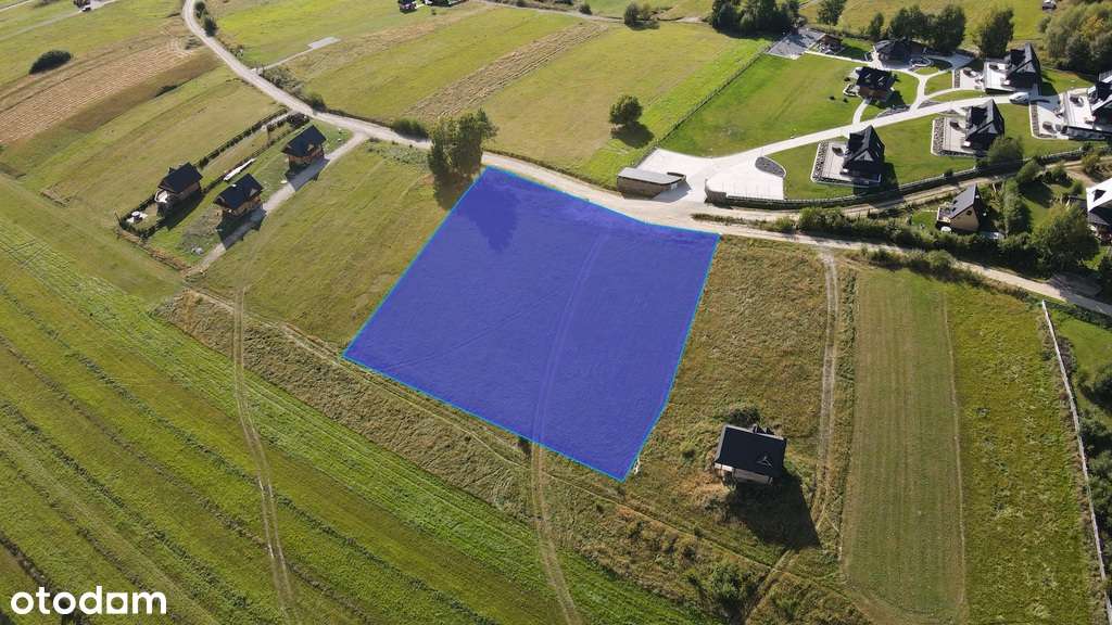 Działka o pow. 4328 m2 w Szlembarku-1