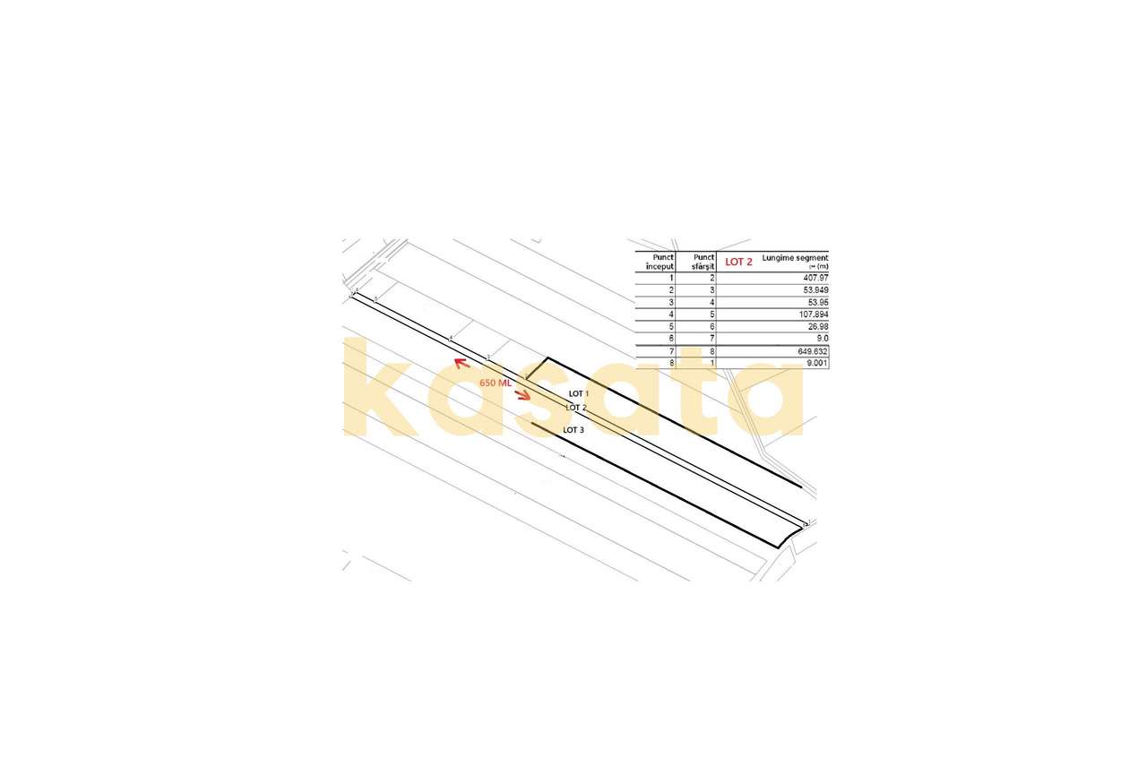 TEREN DE VÂNZARE – STRADA MILANO, BUFTEA, APROAPE DE A0 - Imagine principală: 5/6