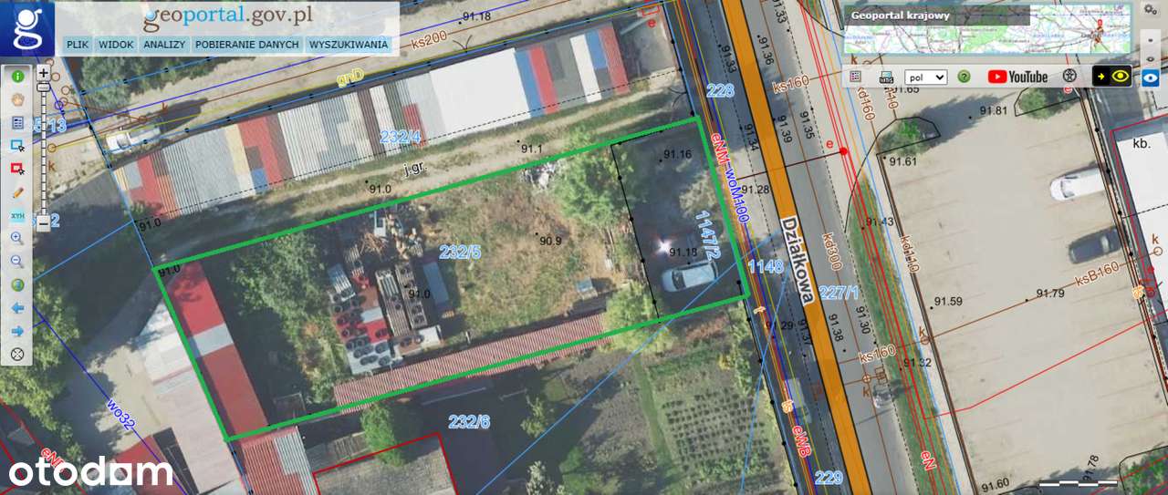 Działka inwestycyjna Rawicz-Masłowo 6MN-U zab. mieszkaniowa i usługowa-1