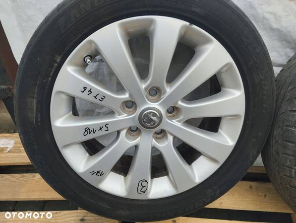 KOŁA FELGI ALUMINIOWE OPEL ASTRA J IV 4 7" x 17" 5x115 ET 45 - 2