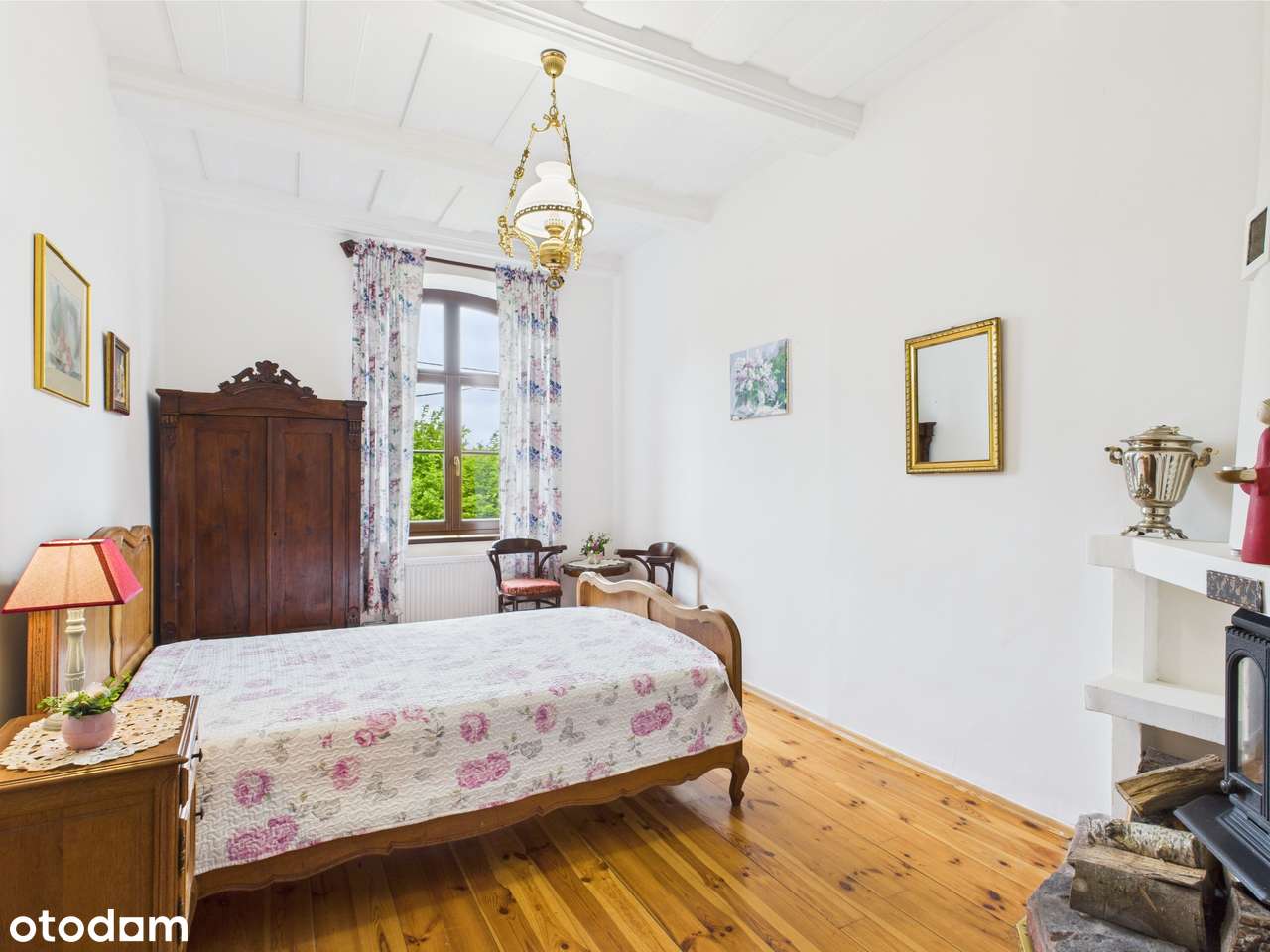 Dworek z 1892r nad jeziorem / + budynek gospodarczy / sauna / garaż-10