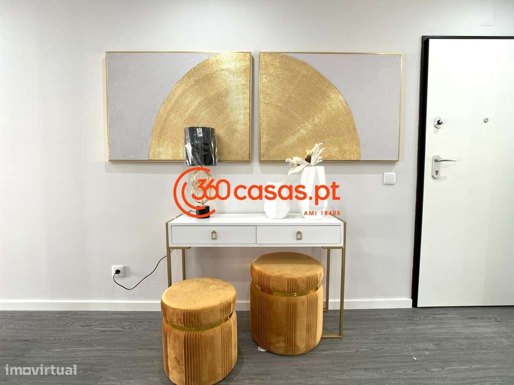 Apartamento T3 novo com piscina e garagem em Olhão-10