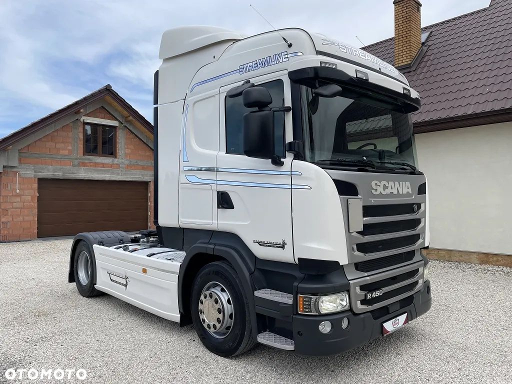 Scania R 450 / PEŁNY ADR / STANDARD / 2018 / CROWN EDITION / KOMPRESOR DO WYDMUCHU / SALON / JAK NOWA / - 1