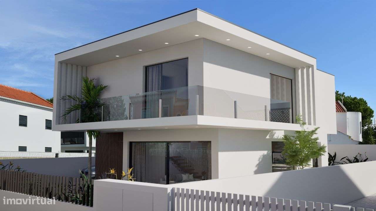 Venda moradia T4 (5 assoalhas), arquitetura contemporânea, Aroeira-15