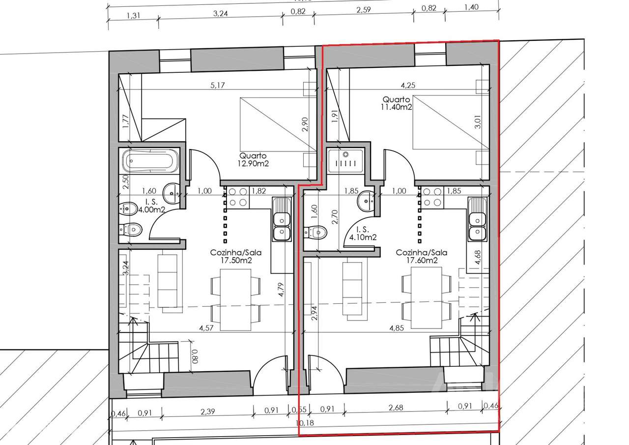 Apartamento T1+1 Venda em Viseu,Viseu-18