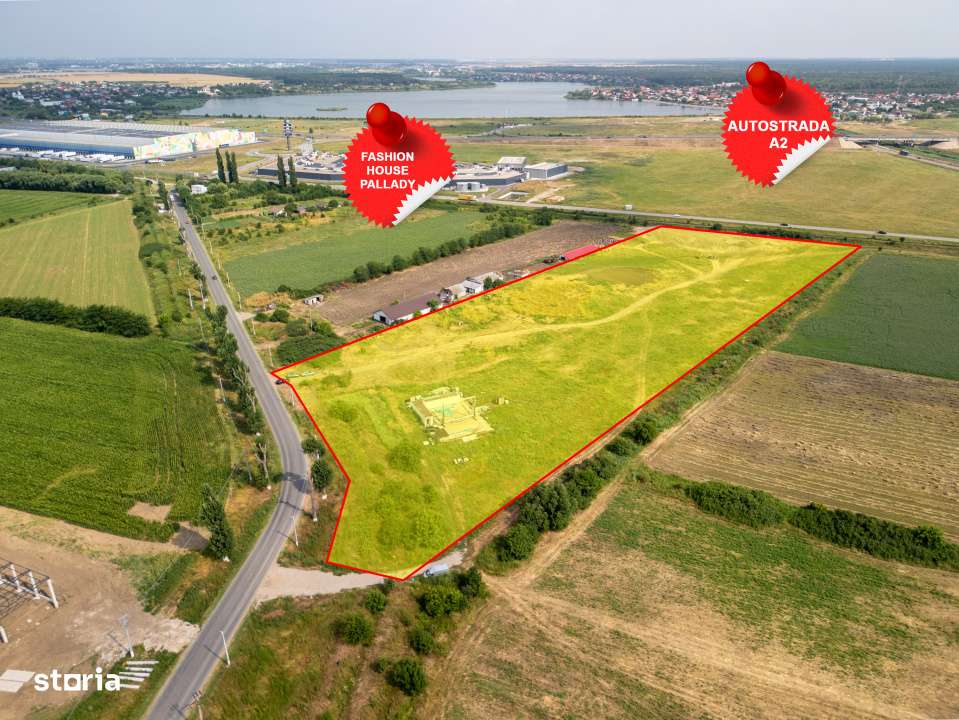 Teren Cernica,pentru Dezvoltare Rezidentiala sau Industriala - Imagine principală: 4/19