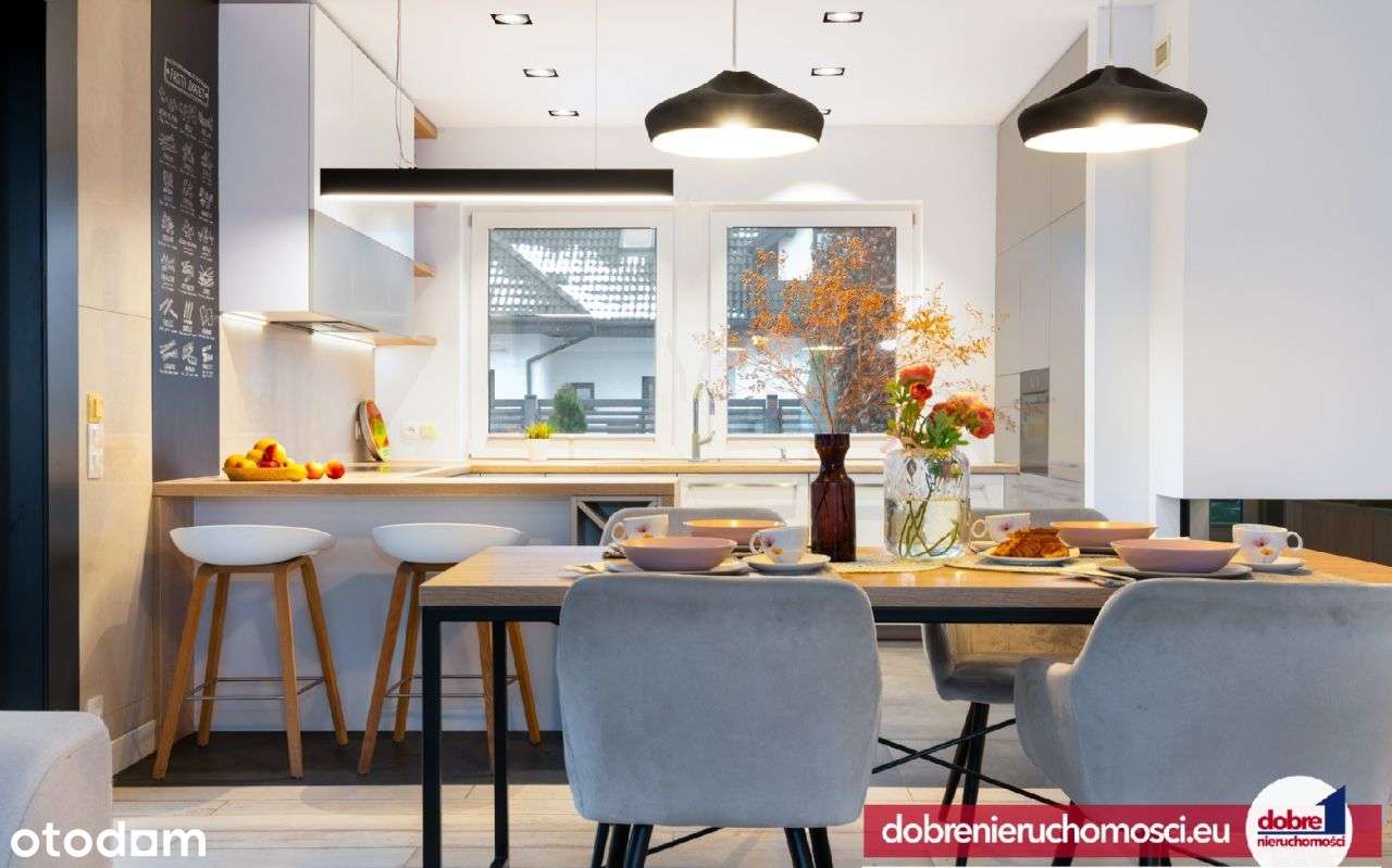 Nowoczesny dom z ogrodem zimowym! Do wprowadzenia!-1