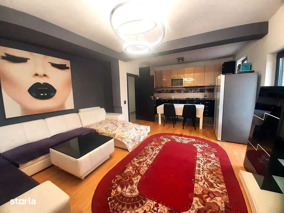 apartament 3 camere / mobilat / utilat / curte proprie