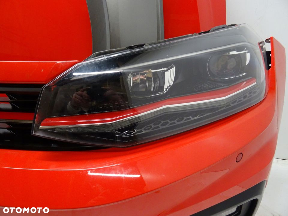 VW POLO VI 2G0 GTI MASKA ZDERZAK LAMPA PRZÓD - 4