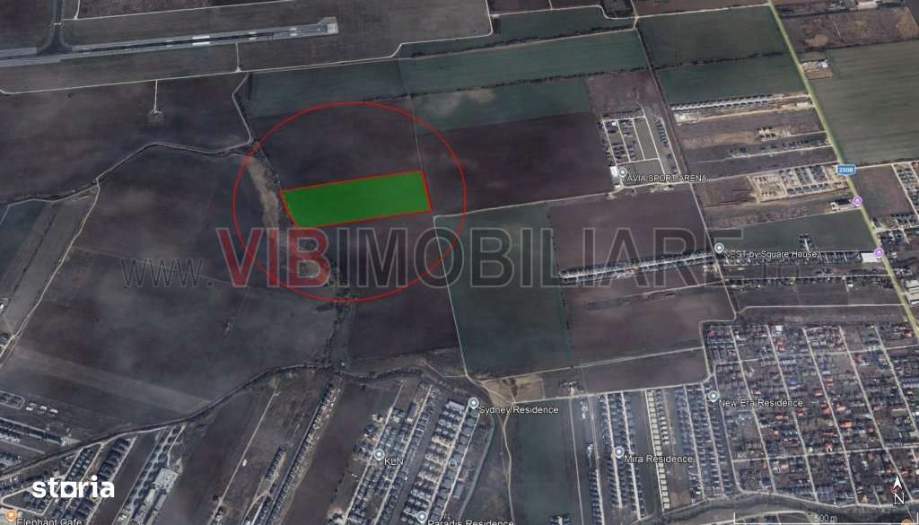 Teren intravilan 49.099 mp – Tunari, zona rezidentiala, oportunitate - Imagine principală: 3/3