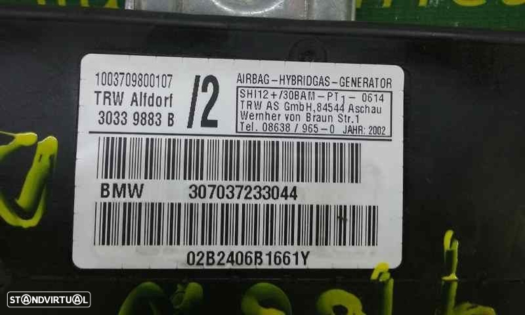 Airbag lateral frente esquerdo BMW X5 3.0 I - 4