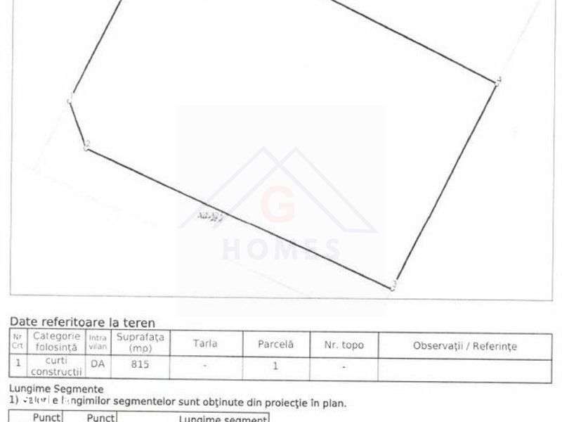 Teren pe colt in cartier nou de case locuite. Iluminat stradal. COMISI-6