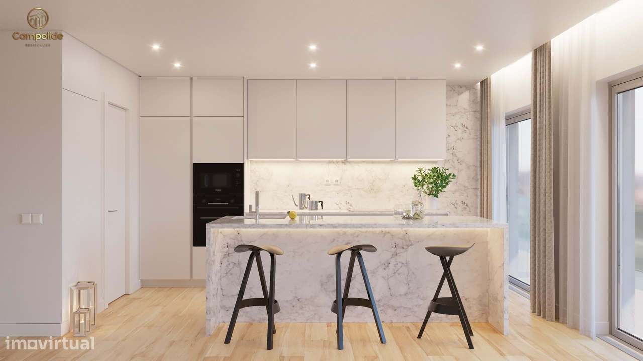 Apartamento T2 com parqueamento no empreendimento " Campolide Residenc - Grande imagem: 5/18