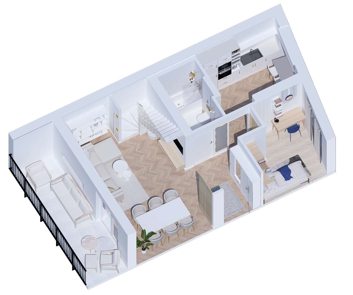 GOTOWE z ogródkiem, 4/5 pokojów, PAWŁOWICE-8