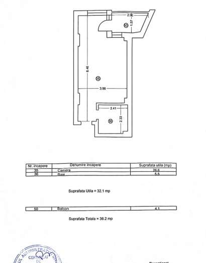 Mamaia Nord/Ștefan Building Resort/Garsoniera vedere Mare-13