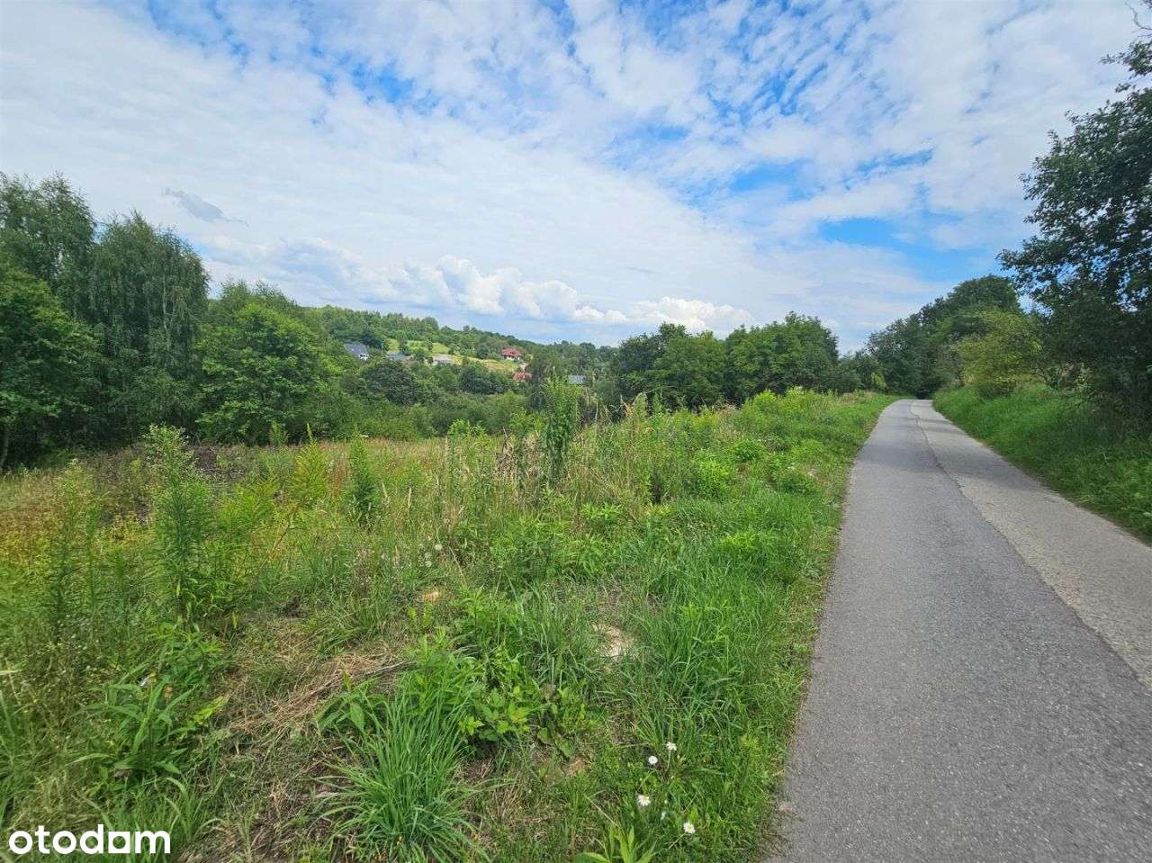 Działka 38ar - szeroka -widokowa - budowlana Mu1/L-5