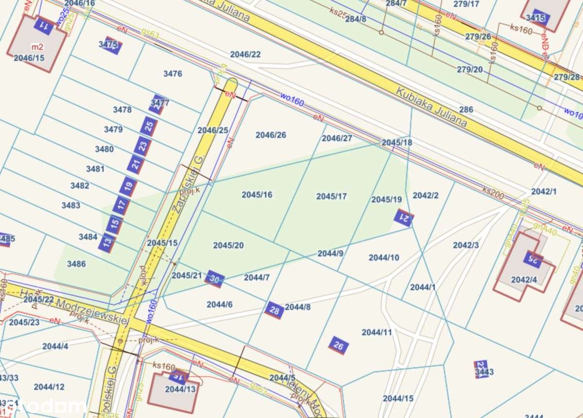 Kompleks Działek Wybudowanie w Obornikach – 4912m²-2