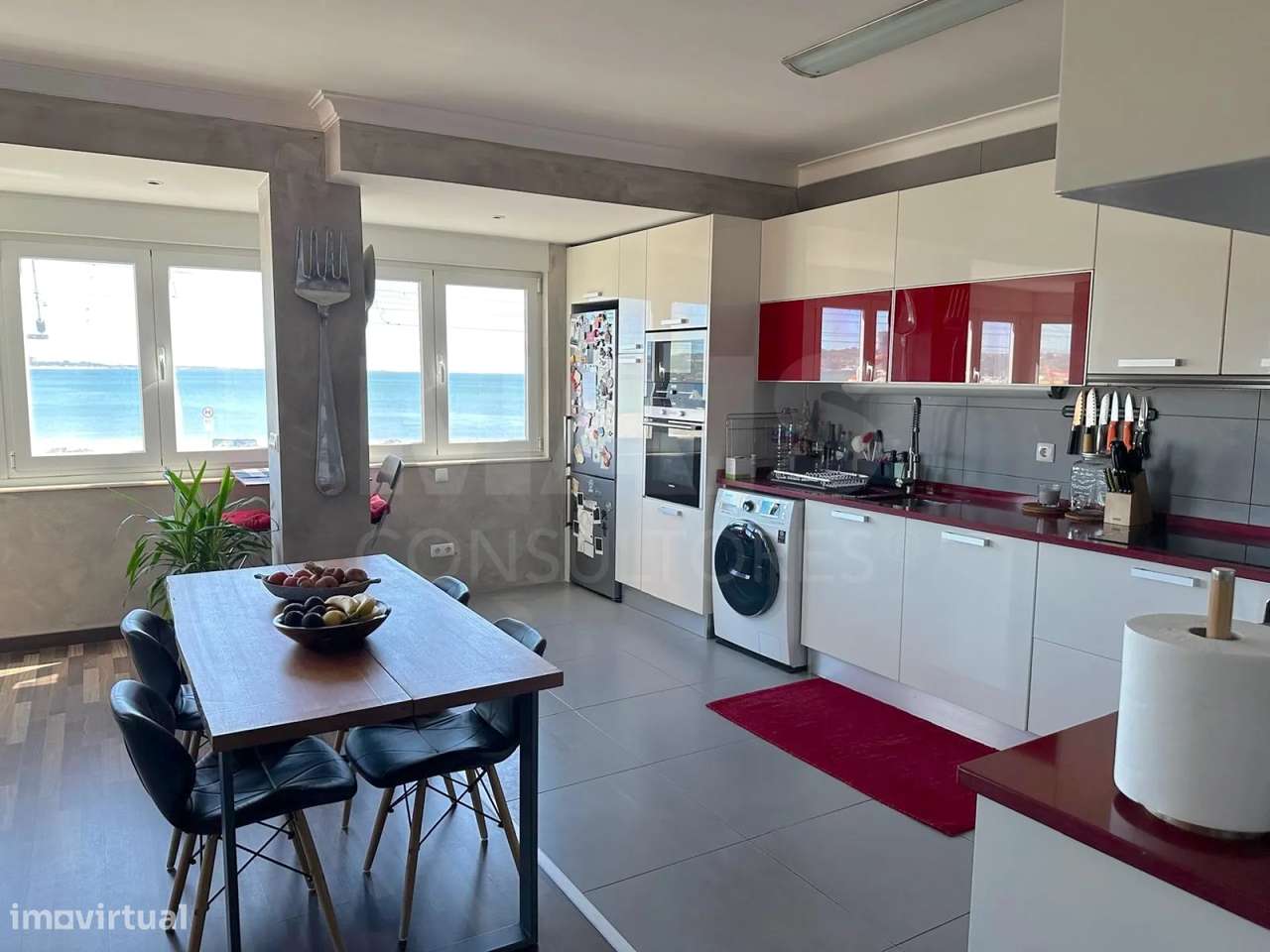 T3 Mobilado - Vista Rio e Estacionamento incluido - Grande imagem: 2/34