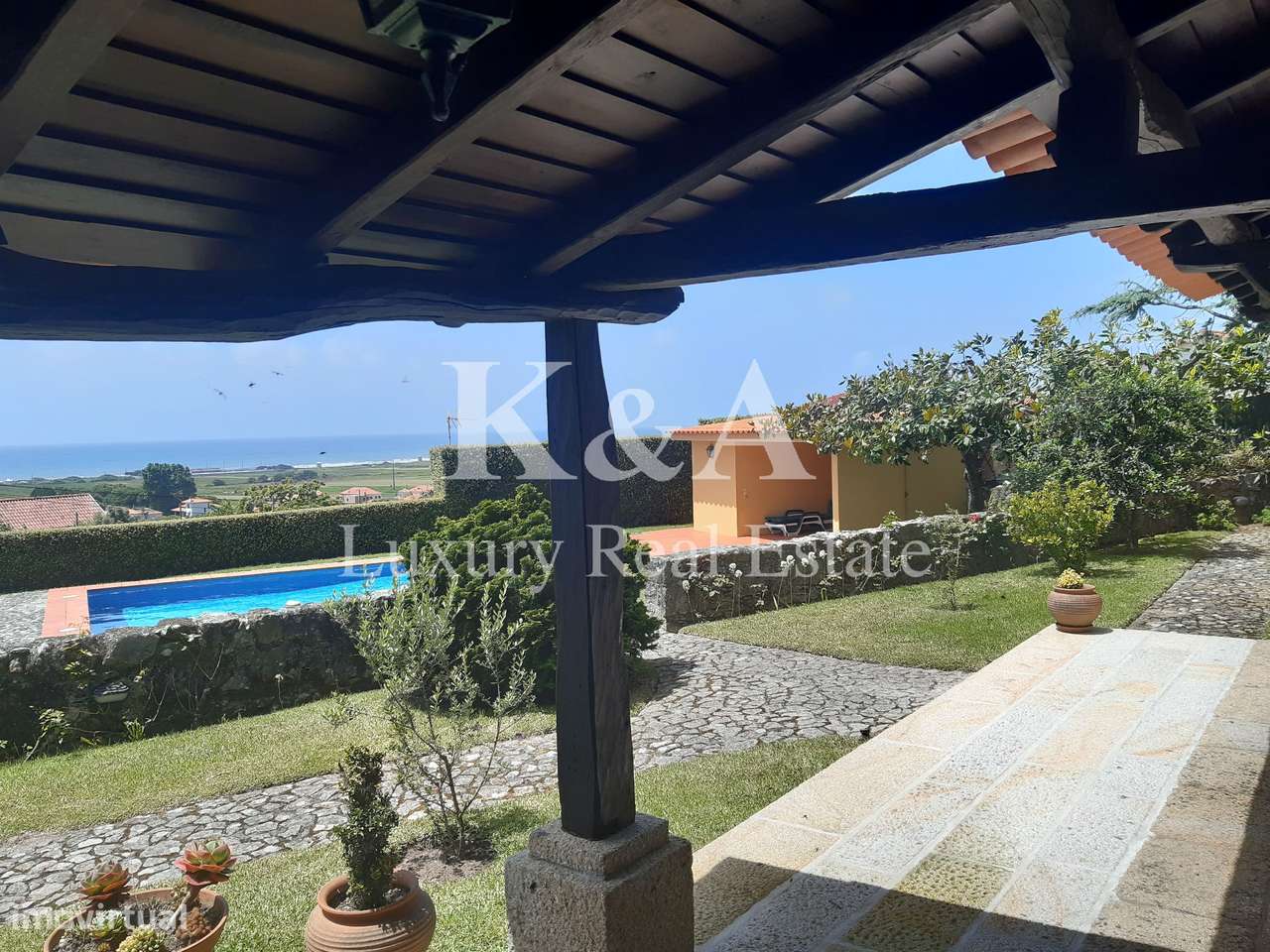 Moradia T3 com jardim e piscina com vista mar, Afife/Viana do Castelo - Grande imagem: 4/15