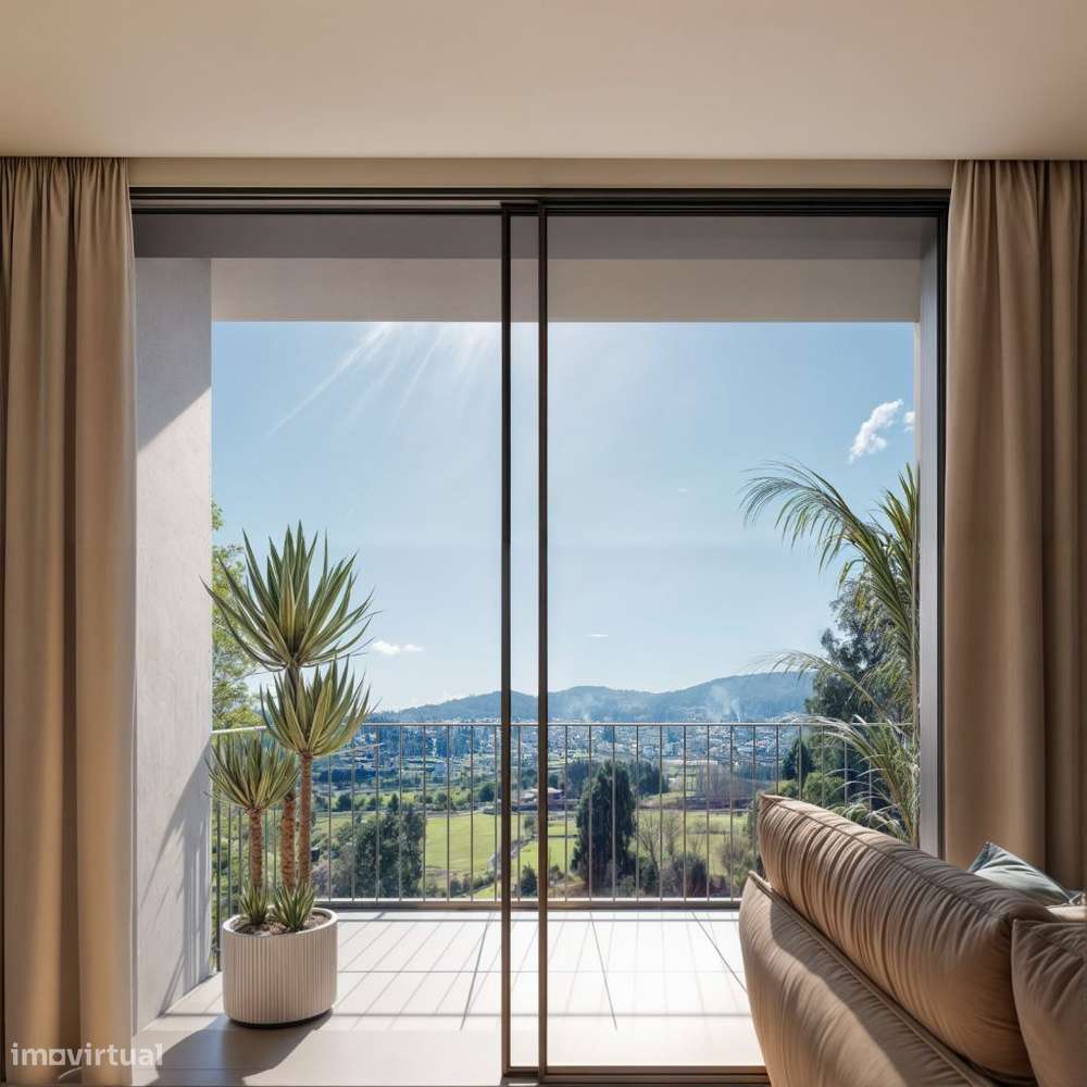 T2 na Natureza com Varanda e Proximidade a Serviços - Cête-13