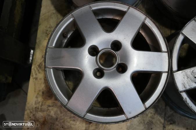 Conjunto jantes 14 polegadas 4X100 Volkswagen - 4