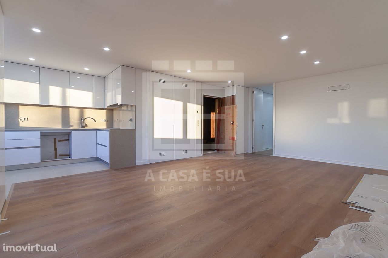 Apartamentos T3 novos com vista mar em Espinho